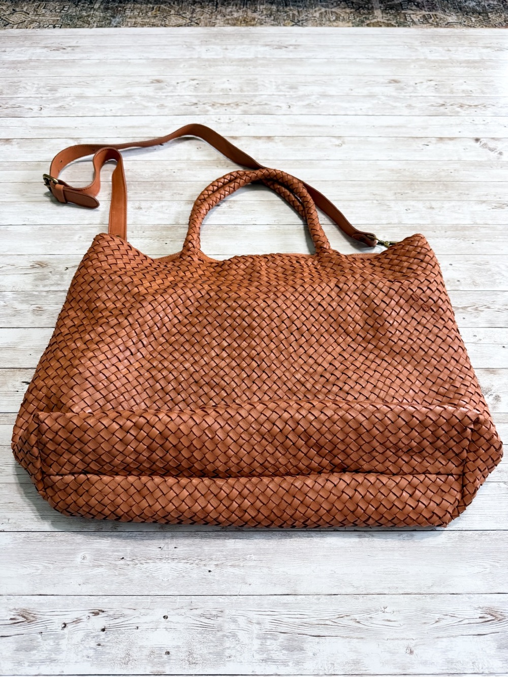 Officine Creative Raquel 002 Tote Bag Light Brown Handbag Purse - Picture 14 of 16